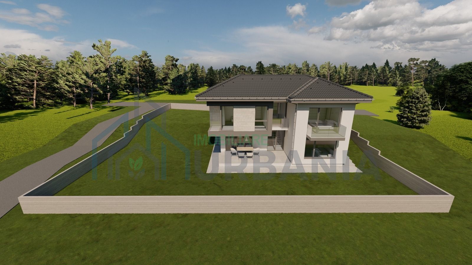 Teren 650 mp Dorobanț - Aroneanu, Iași | Proiect casă P+1 inclus - Poză 3