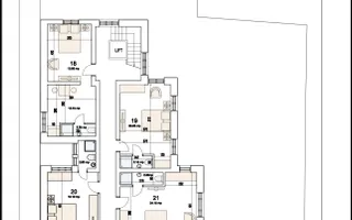 Imobil + teren cu autorizatie si proiect 29 apartamente  Kogalniceanu - Cismigiu - Poză 21