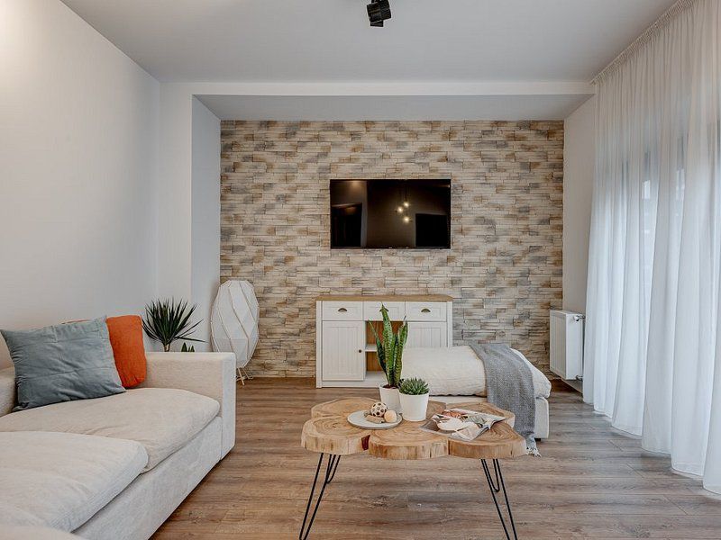 Apartament tip penthouse in Natura Residence, terasa 62 mp, mobilat modern - Poză 14