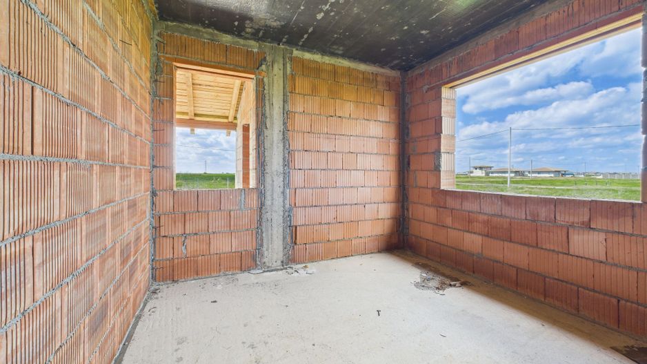 Casă la roșu, teren 600 mp, în Săcălaz - Poză 17