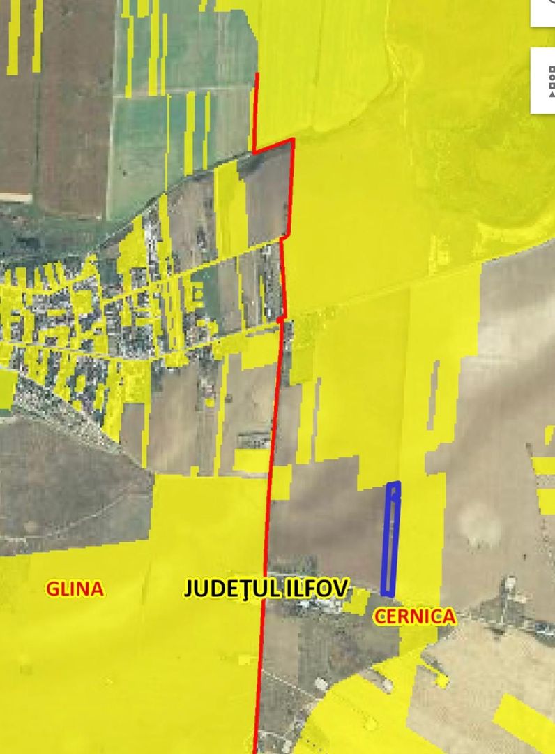Teren industrial 9887 mp GLINA- AUTOSTRADA A 0 - Poză 1