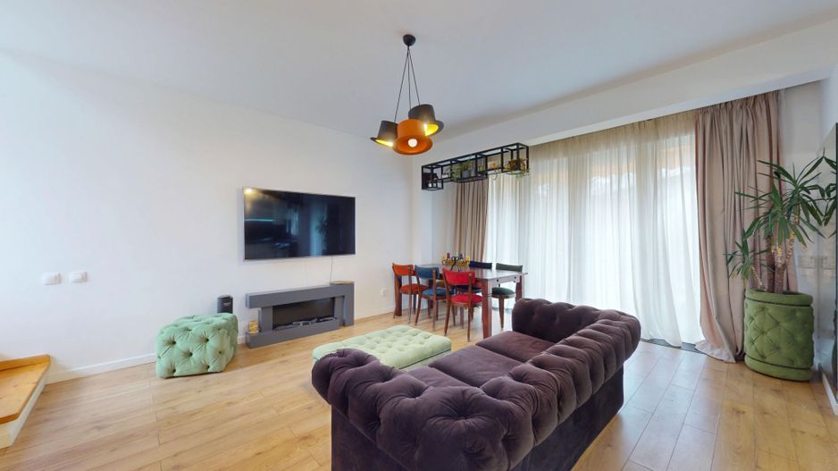 Popesti-Leordeni central vila individuala 130m utili curte 200 mp - Poză 4
