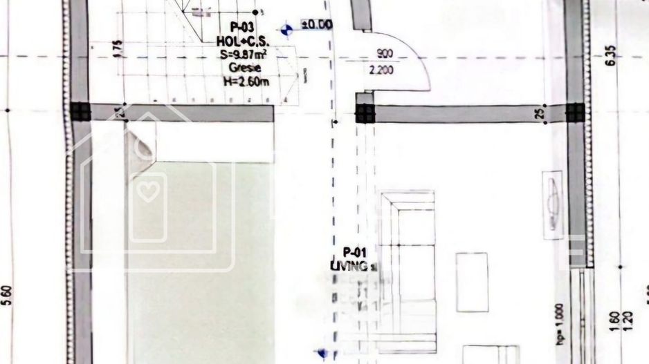 Casa Individuala Moderna cu 265 mp de curte, Sura Mica - Schiță 13
