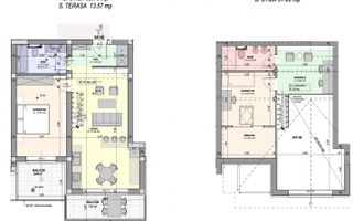 Penthouse 3 camere - 2 bai, aer conditionat (ALP-C5-L-ap.8) - Poză 2