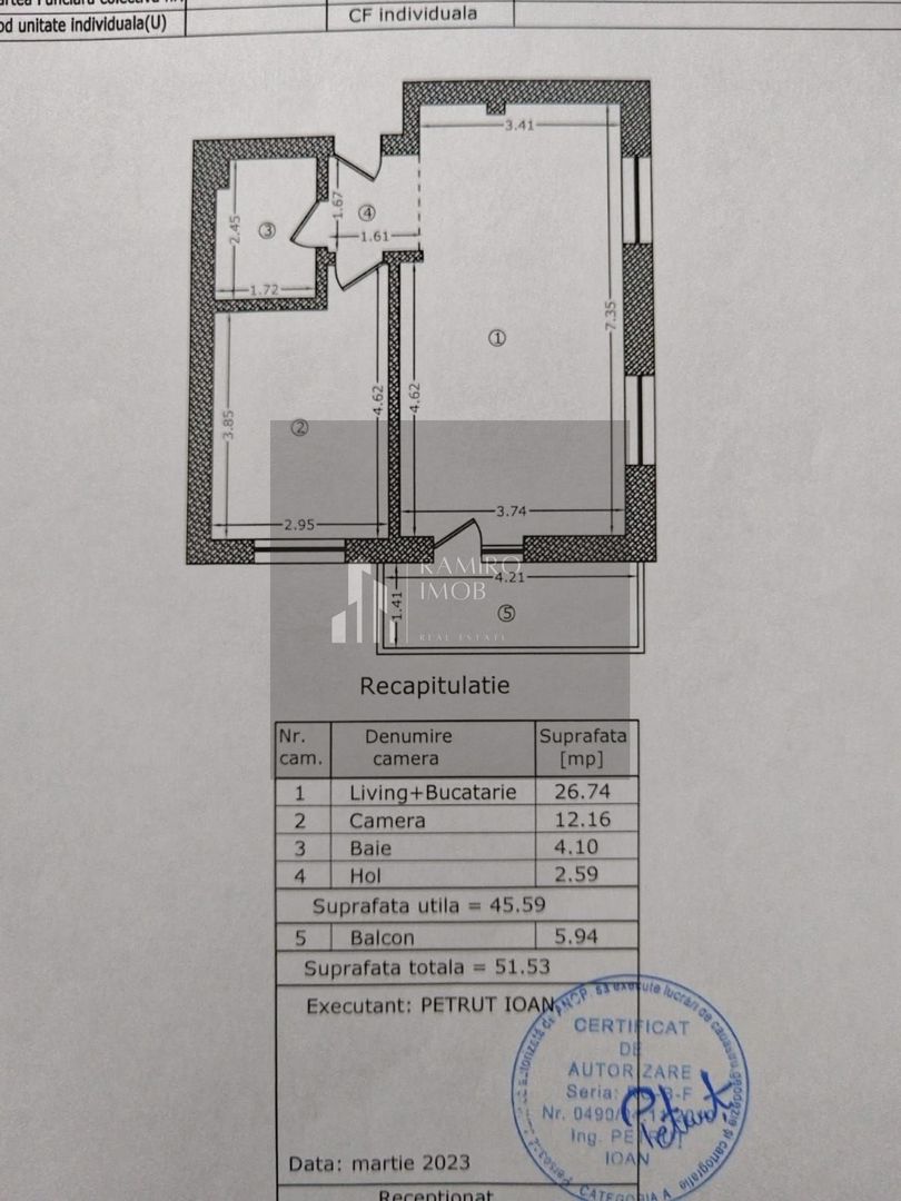 Apartament 2 camere decomandat bloc nou Metalurgiei - Poză 9