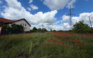 Teren 1000mp. Acces asfaltat. Toate utilitatile publice - Poză 2