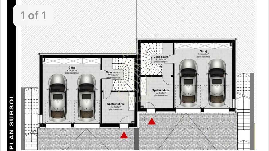 2 Case in Duplex 4 camere 125 mp-curte-terasa 37 mp -garaj-Tauti - Poză 12
