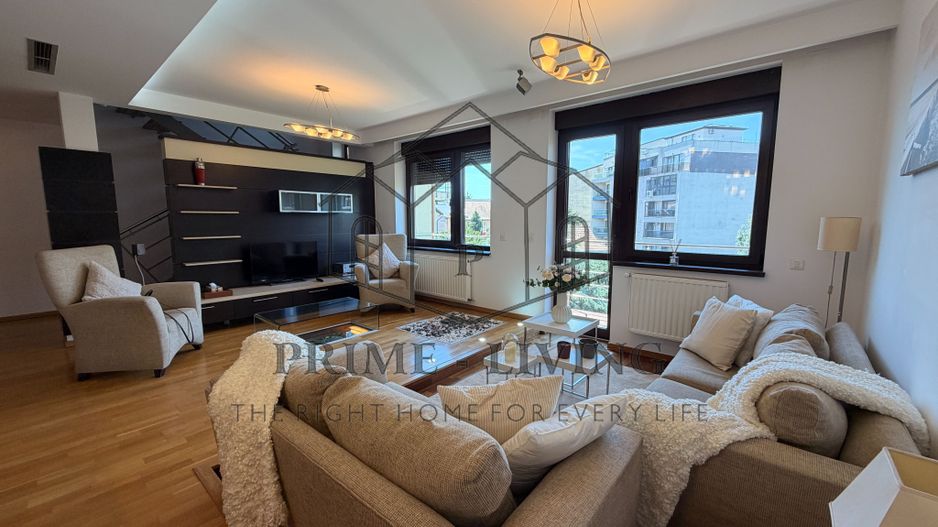 DUPLEX SUPERB CU 4 DORMITOARE LA INCHIRIERE LANGA PARCUL HERASTRAU - Poză 13