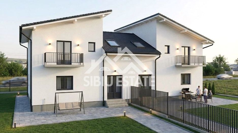 Casa noua 5 camere 3 bai, curte mare - Poză 14