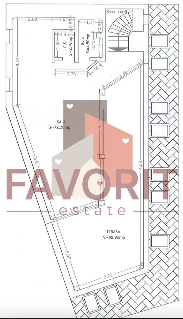 COMISION 0%. Spatiu de inchiriat in centrul Timisoarei. Disponibil imediat - Poză 32