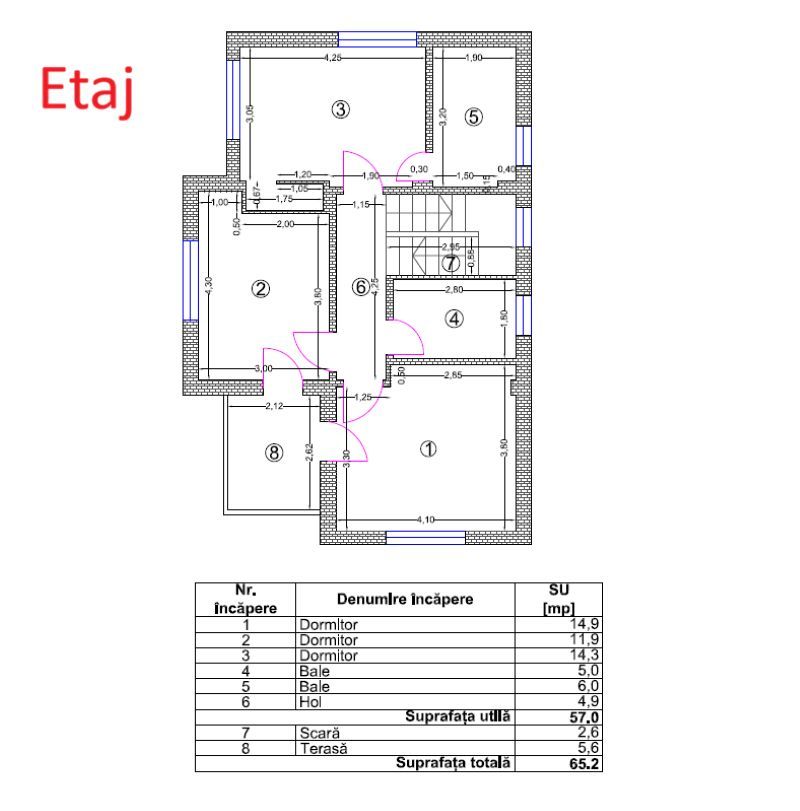 Vila individuala P+1+M | 2024 | Posibilitate Rate Directe | Curent Trifazic - Schiță 28