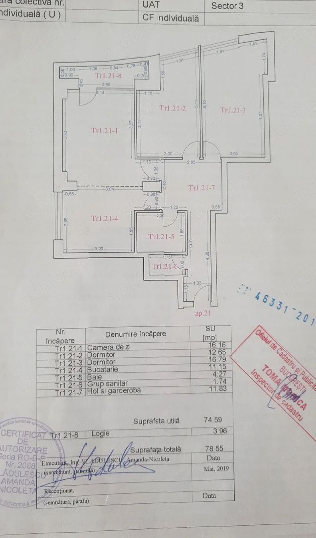 Apartament 3 camere zona Theodor Pallady - Poză 9