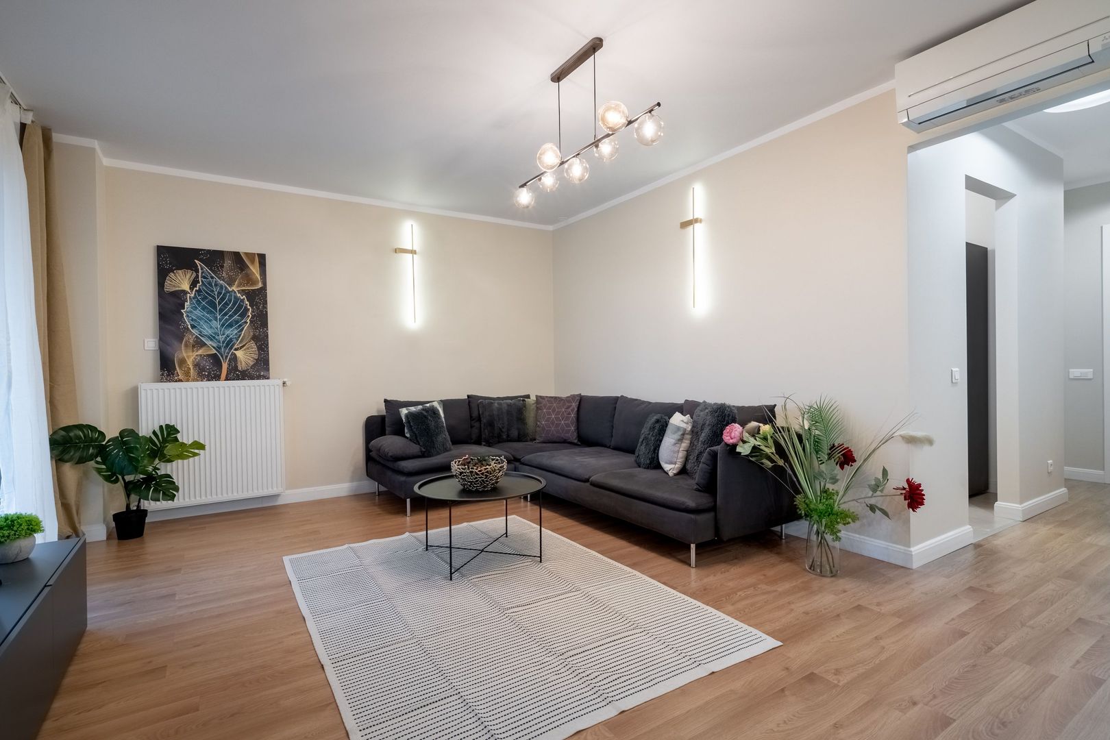 COMISION 0%-Apt 3 camere 75mp superb complet mobilat/utilat vedere lac ParcVerdi - Poză 5