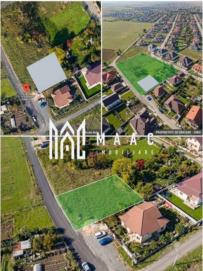 Teren intravilan 500 mp | Veterani, Sibiu | acces auto direct - Poză 2