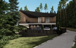 Teren cu proiect vila autorizat Poiana Brasov - Poză 6