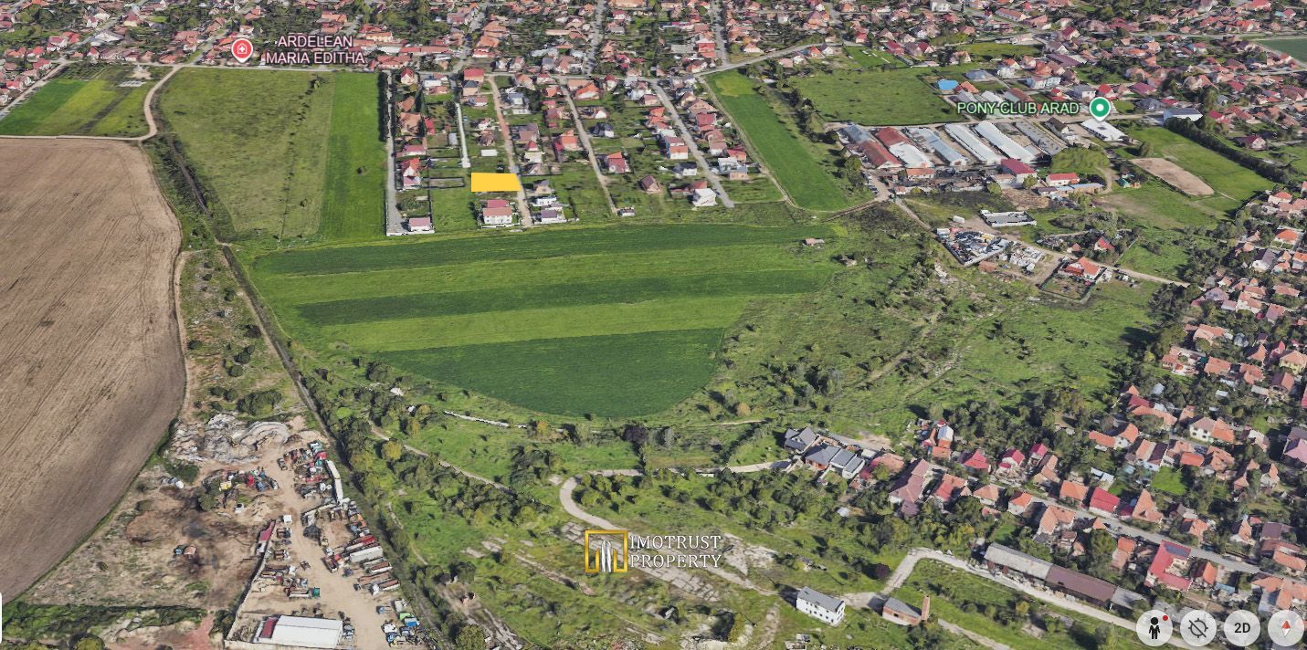 Teren 500 mp de vânzare în Bujac, Arad - Poză 2