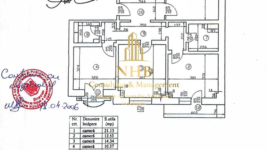 APARTAMENT 4 CAMERE DE VANZARE  Hyperion-Hala Traian - Poză 15