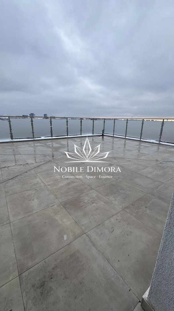 Penthouse deosebit cu 2 camere si terasa de 70 mp - vedere panoramica - Poză 4