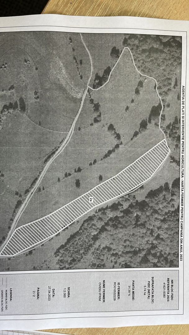 Proprietar vand teren extravilan 2ha, PANORAMA SUPER, Poiana Marului - Poză 8