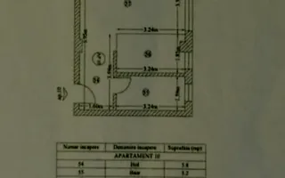 2 camere de vanzare Magurele | Varteju | Bloc nou | Ilfov - Schiță 12