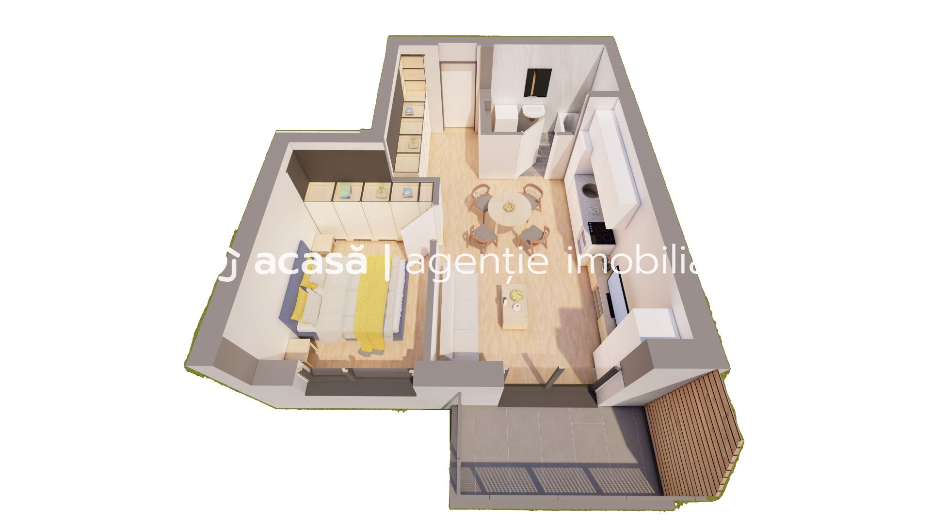 Apartament 2 camere NOUL BLOC R39 COMISION 0 ARED lânga AFI - Poză 2