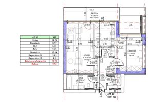 Apartament Decomandat | 53 mp utili + 10 mp balcon | Sala Polivalentă - Poză 17