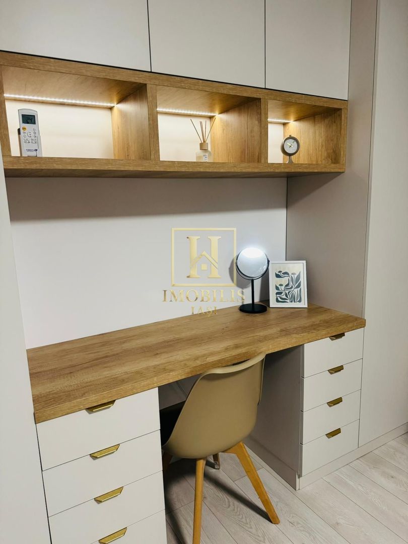 Apartament 1 camera Dec 40 mp Valea Lupului 350 euro - Poză 3