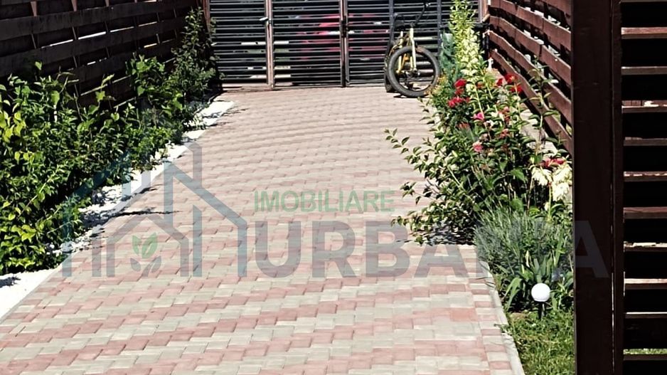 Vand casa 3 dormitoare, living, bucătărie. Intrare Popricani case noi. - Poză 1