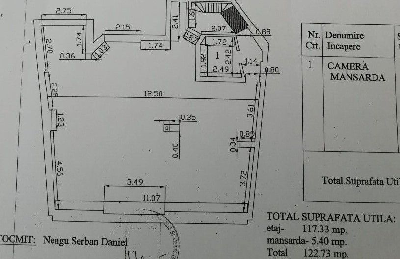 2 ETAJE DE INCHIRIAT Piata Amzei- Piata Romana IM507 - Poză 2