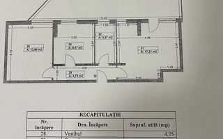 Apartament 3 camere LUICA 94 MP - Poză 8