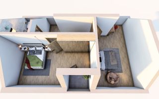 Apartament 4 camere, 100 mp, gradina, parcare, zona Traian Vuia - Poză 4