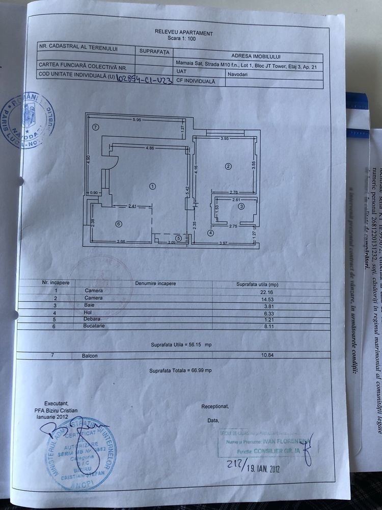 Vand apartament 2 camere Mamaia - Poză 2