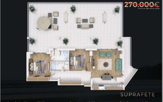 Direct Dezvoltator  Comision 0% 3 Cam . 86 mp + Terasa 141 mp Mamaia La Butoaie - Poză 2