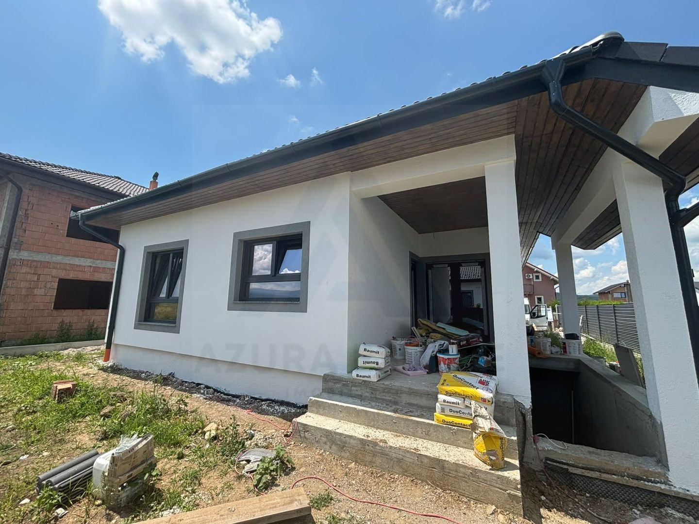Casa premium pe un singur nivel 4 camere terasa pivnita Cristian - Poză 4