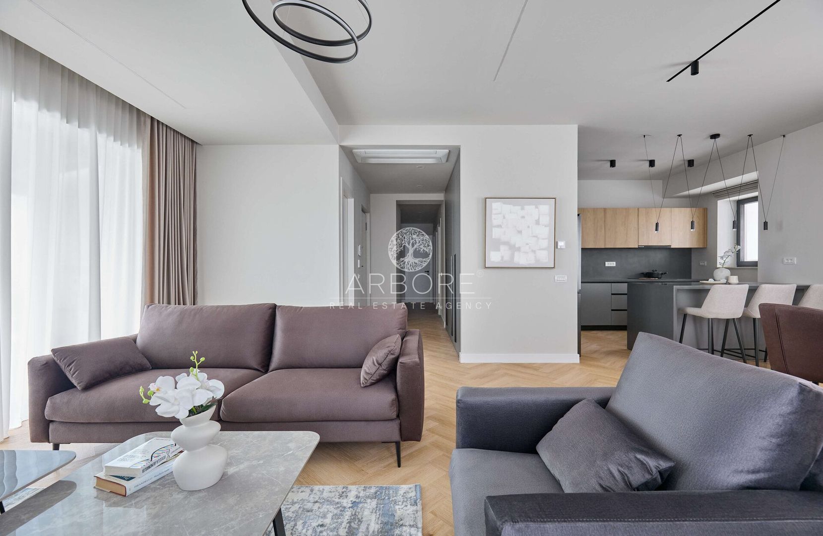 Penthouse premium whit 4 rooms ,111 sqm+terrace 90 sqm | Bucharest - Poză 7