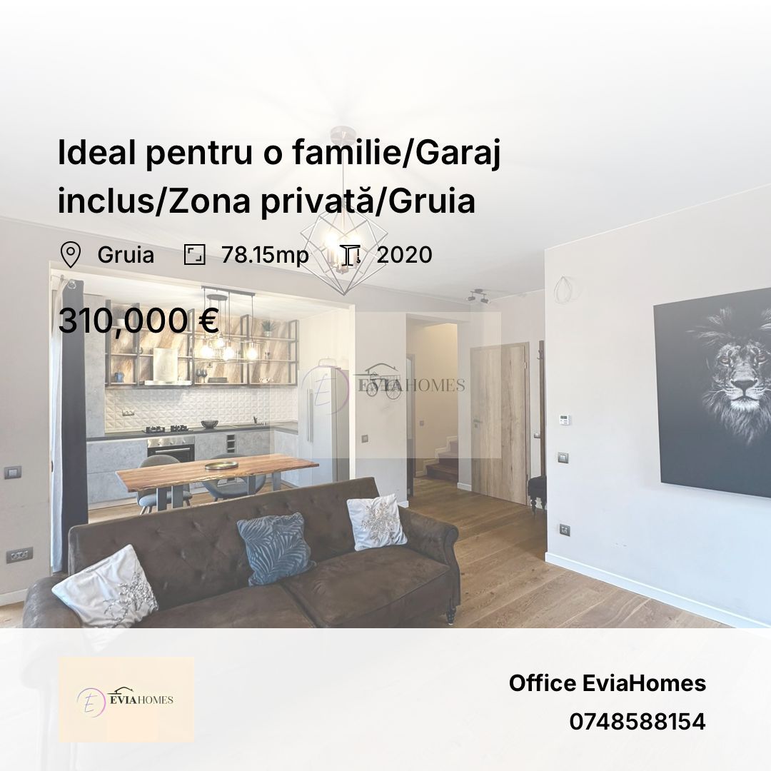 Ideal pentru o familie/Garaj inclus/Zona privată/Gruia - Poză 1