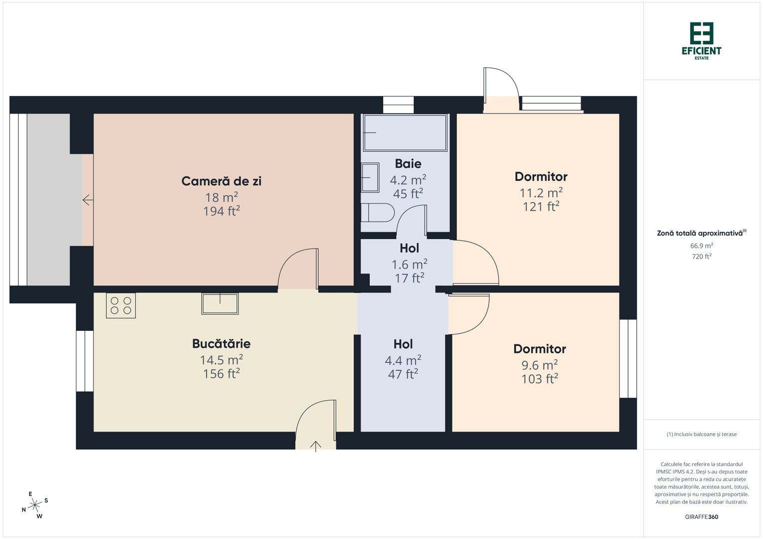 Apartament 3 camere - Zona Girocului - Timișoara - Poză 20