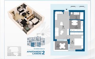 VANZARE 2 CAMERE | CITY POINT FAZA 2 | AVIATIEI | FINISAJE PREMIUM | - Poză 16