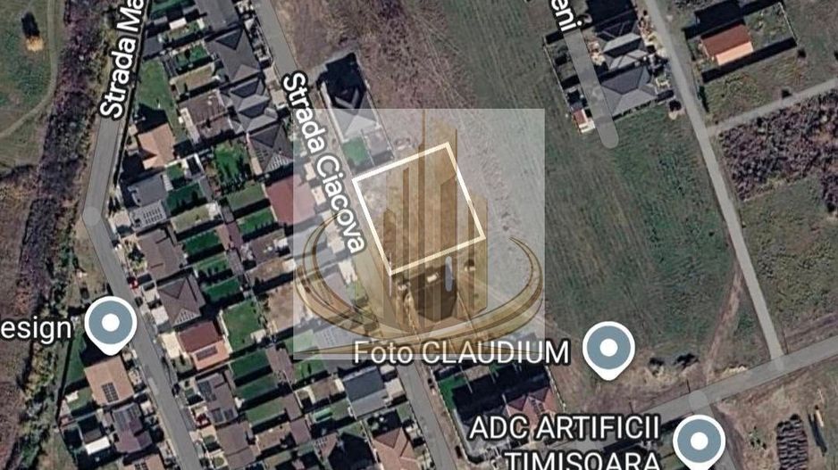 Teren 611 mp pentru duplex|2 fronturi|Toate utilitatile|Drumul Boilor - Poză 1