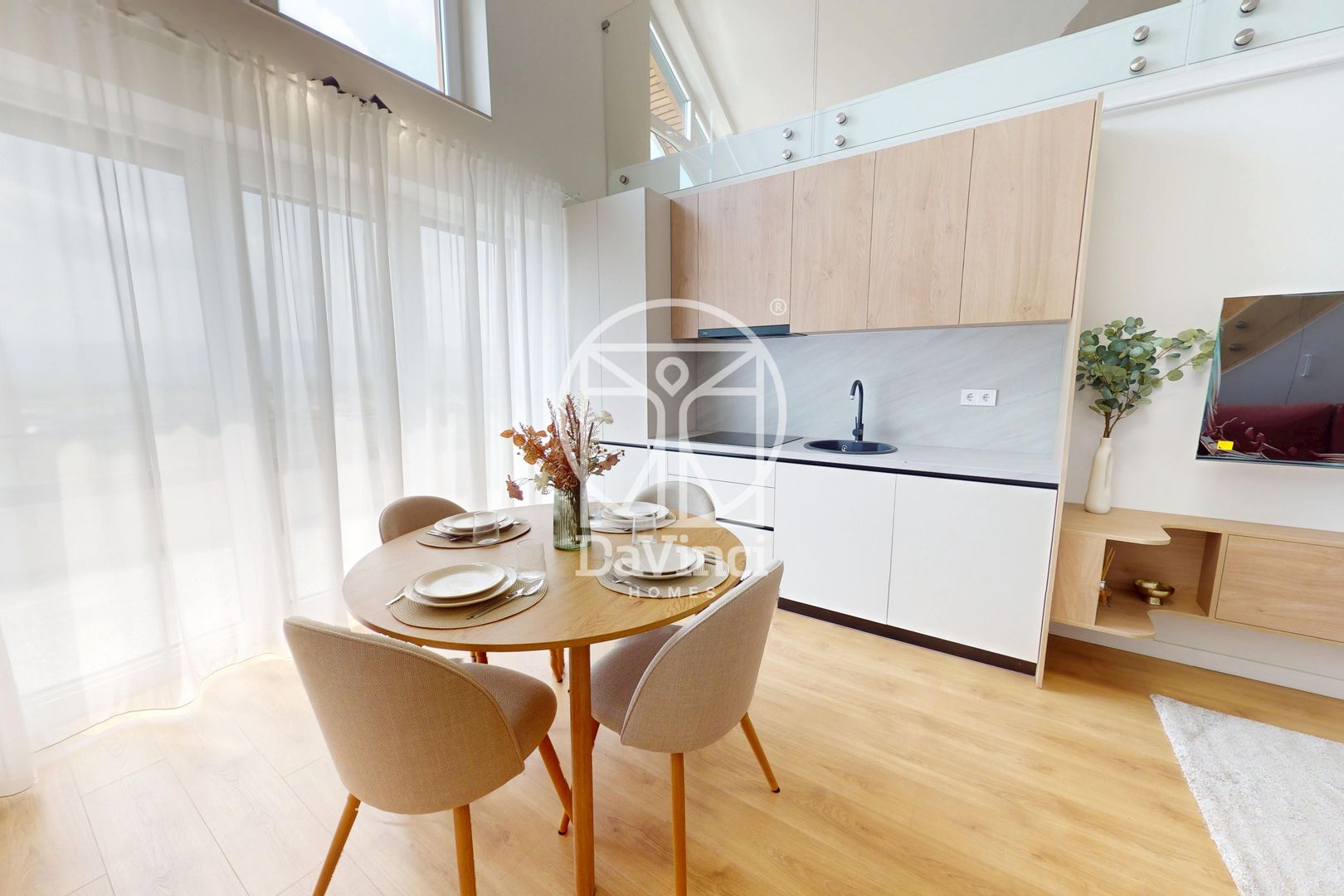 Penthouse 3 camere, intabulat, mobilat si utilat (NCL-47D-Ra-ap.8) - Poză 1