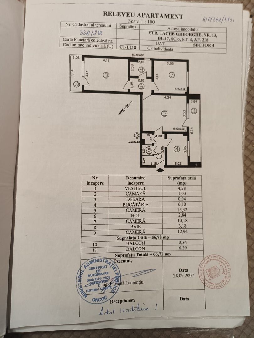 apartament 3 camere/Berceni/Piata Sudului - Poză 1