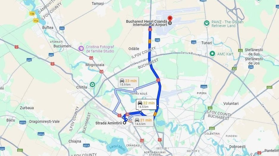 Apartament 4 camere - 3 dormitoare in Zona Urbana Bucurestii Noi - Poză 10