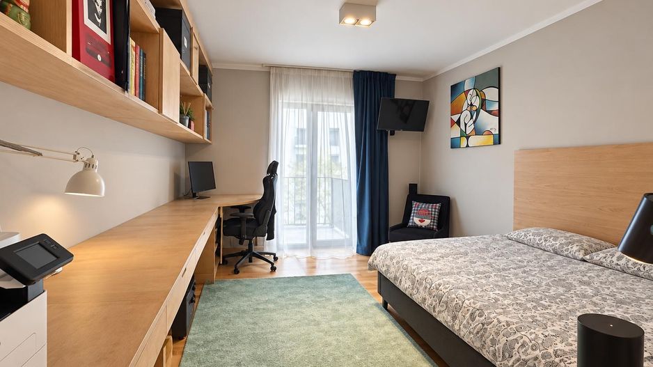 Penthouse duplex cu șemineu, saună și vedere la parcul Carol - Poză 18