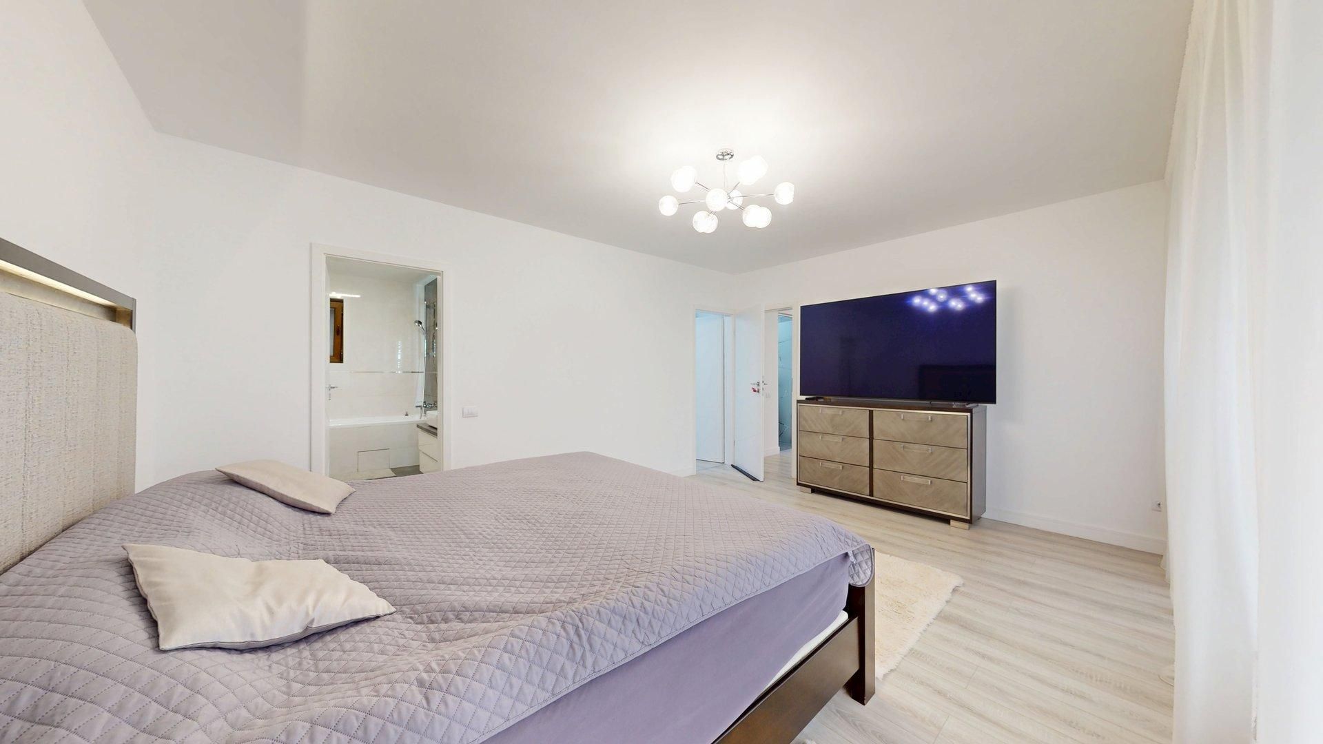 Apartament 3 camere, 77 mp + curte 32 mp, parter – Otopeni - Poză 16