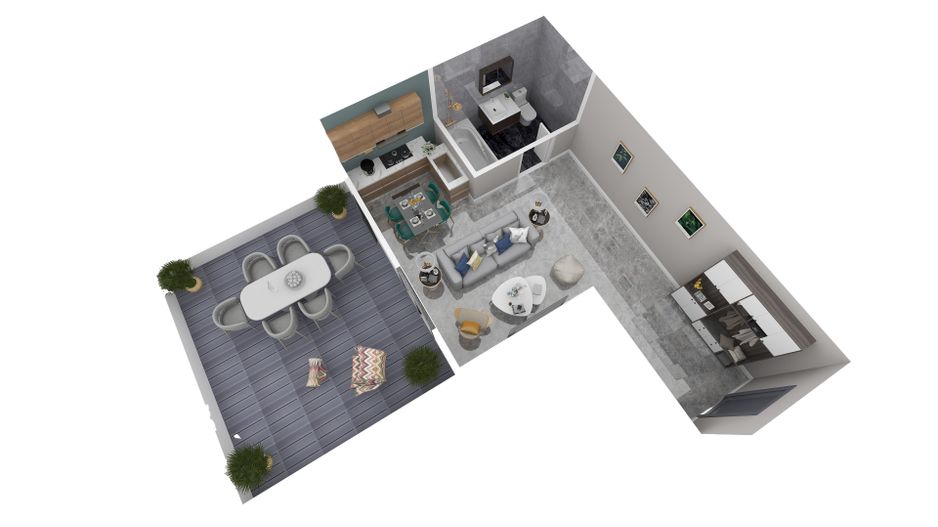 Apartament+loc de parcare subteran inclus in pret! comision0% - Poză 2