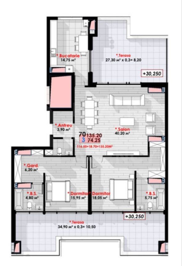 Vânzare, Penthouse, 3 camere, strada Ialoveni, Telecentru - Poză 19