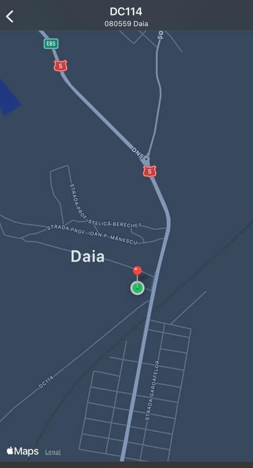 DE VANZARE Teren intravilan Comuna Daia,Jud Giurgiu - Poză 5