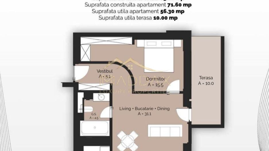 Proiect rezidențial // Apartamente 1-5 camere // Finalizare 2026 - Poză 42