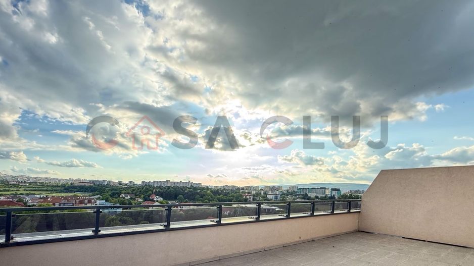 Apartament cu 3 camere, terasa 70mp, vedere panoramica - Poză 11