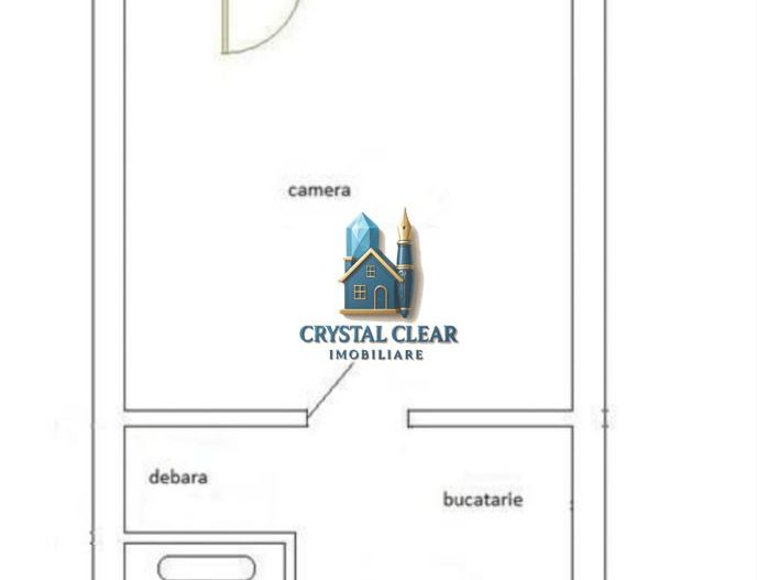 Apartament cu 1 cameră - cartier Tudor Vladimirescu, zona Rexo - Poză 11